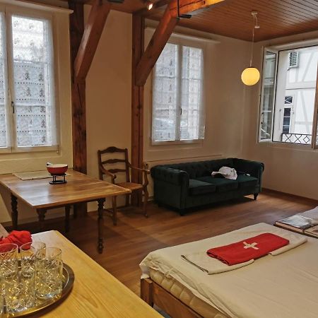 Simple Studio 36M2 In The Center Of Burgdorf Private Parking Small Bathroom 外观 照片