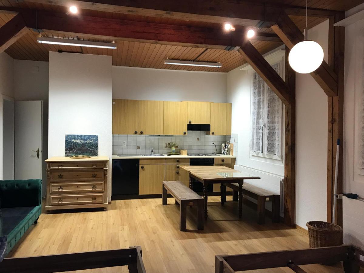 Simple Studio 36M2 In The Center Of Burgdorf Private Parking Small Bathroom 外观 照片