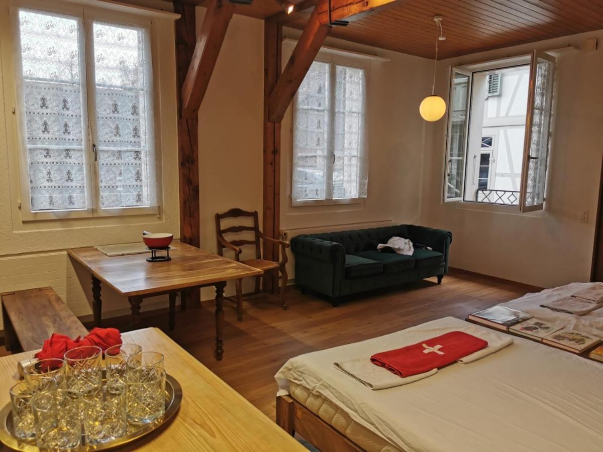 Simple Studio 36M2 In The Center Of Burgdorf Private Parking Small Bathroom 外观 照片