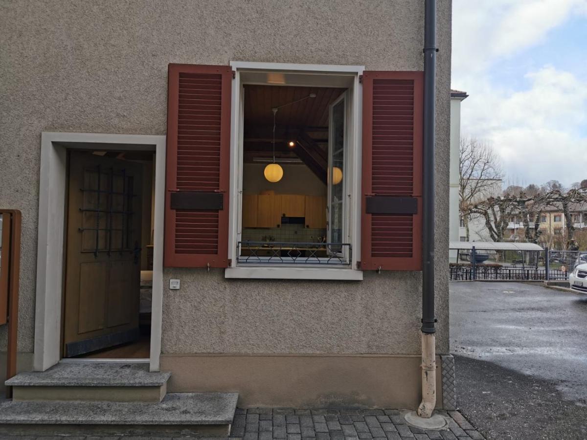 Simple Studio 36M2 In The Center Of Burgdorf Private Parking Small Bathroom 外观 照片